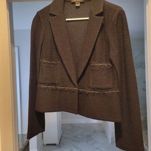 St John Cropped Jacket - Size 8